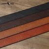Men's Buckleless Embossed Leather Belt with Pin Buckle, Top Layer of Pure Cowhide, Retro Trend Belt