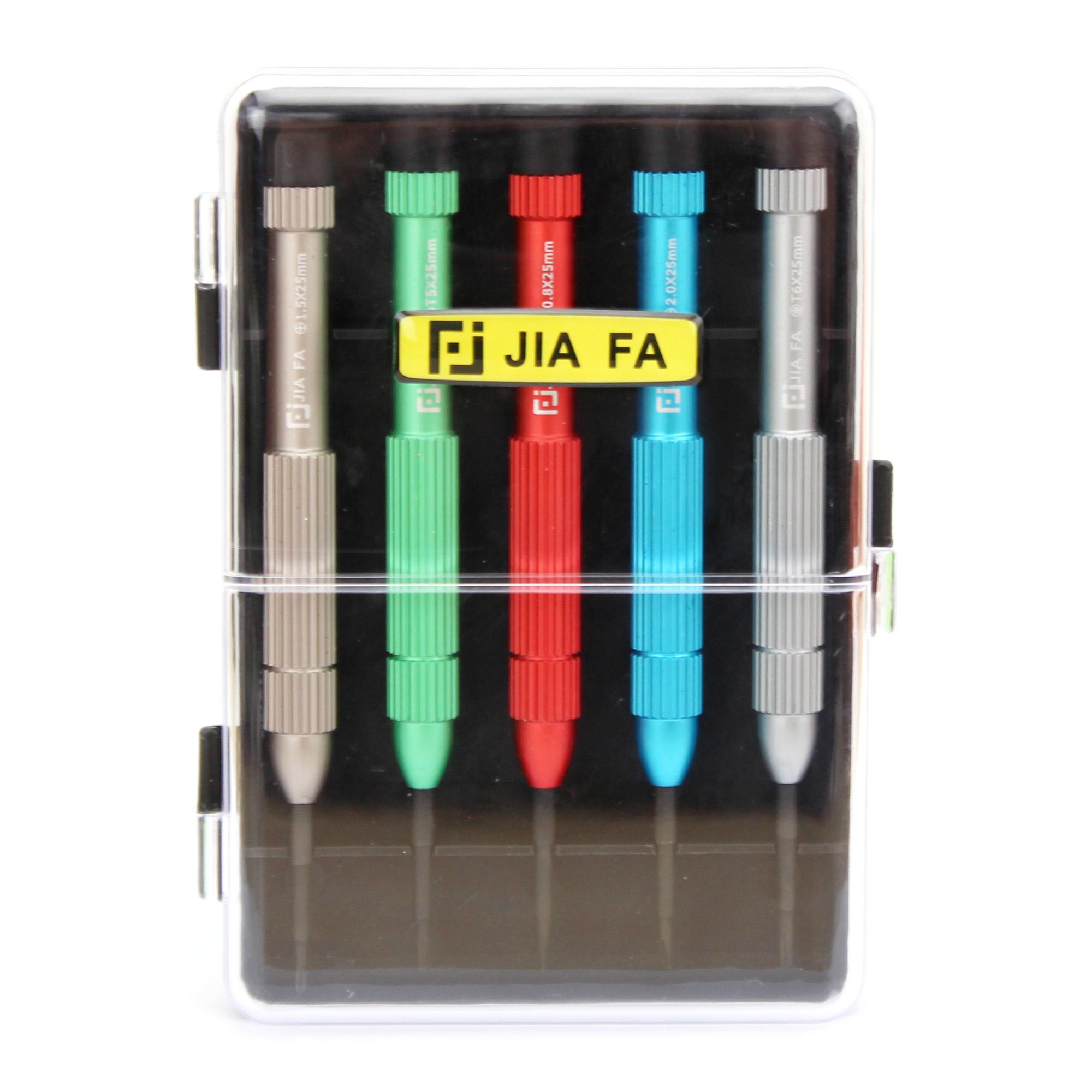 

JF-823 5-in-1 Screwdriver Repair Tool Kit for iPhone Samsung Sony HTC Etc As Shown A