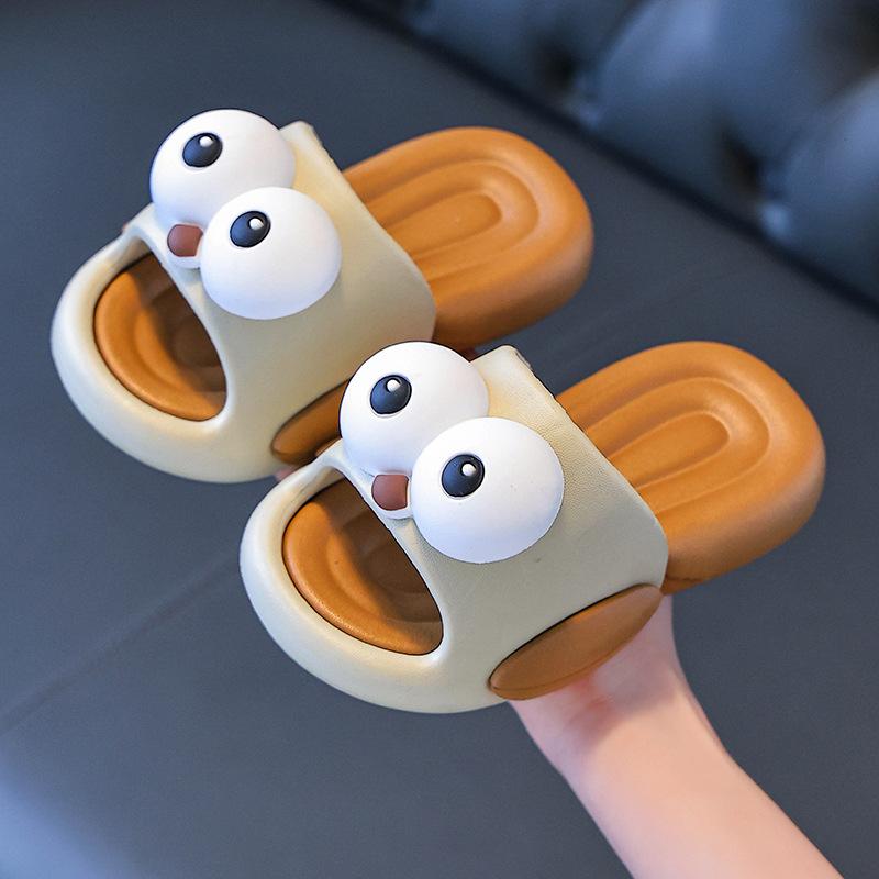 Cartoon Shoes - Girls  and Boys  Slip-on Sandals with Anti-slip Properties 24-25 хаки