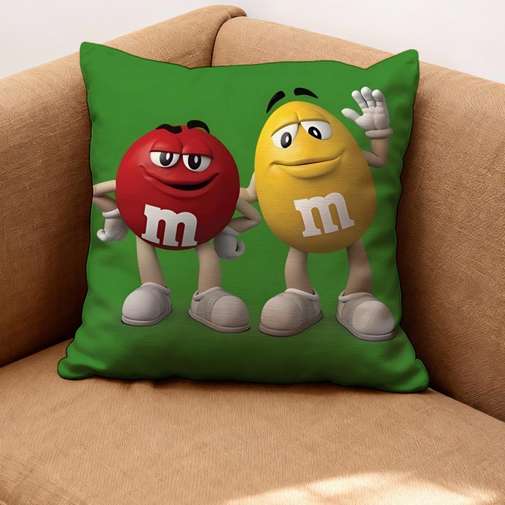 

Чохол на подушку M&M s Преміум Комфорт Двостороння наволочка - Дизайн «Два в одному» для будь-якої кімнати та салону автомобіля 40cmx40cm