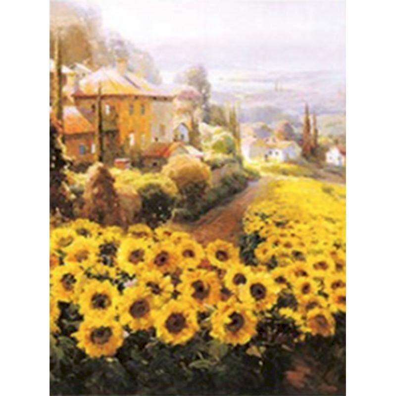 

Полный круглый алмаз картина цветы 5D DIY наборы для алмазной вышивки мозаика крестиком узор домашний декор Full Round 20x30CM