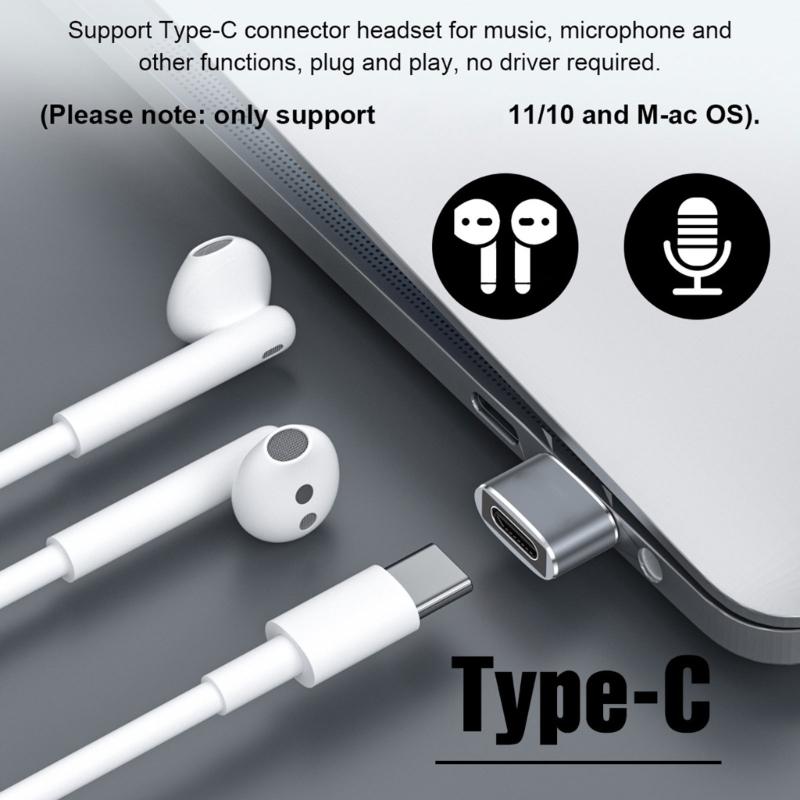 Metal USB To Type C OTG Adapter Easy Installation Plugs and Play For Mobile PC Accessories Rapid File Transfer 480Mbps