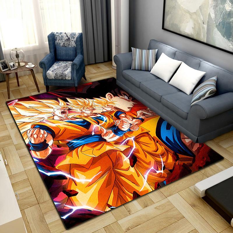 Dragon Ball Area Carpet for Living Room Bedroom Home Decor Cool Movie Mat Floor Mat -LXR11