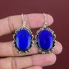 Lapis Lazuli Gemstone Earring 925 Sterling Silver Earring Handmade Earring Very Pretty Lapis Lazuli Jewelry Gifts For Mom Birthstone Earring