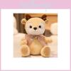 Cute Bow Decoration Deer And Bear Plush Toy Doll For Kids And Gift Giving