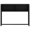 Side Table Black Oak Look 100 X 36 X 75 Cm