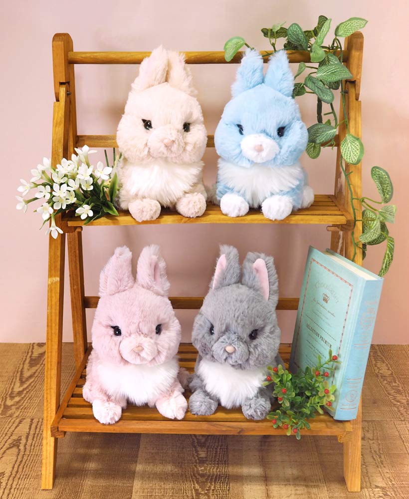 Sunlemon Lapine Netherland Dwarf Beige 17 x 12 x 16 cm Stuffed Animal Rabbit P-6422
