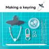 Najeon Chilgi Korean Gat Keyring DIY Kit, K-Goods, KPop Demon Hunters