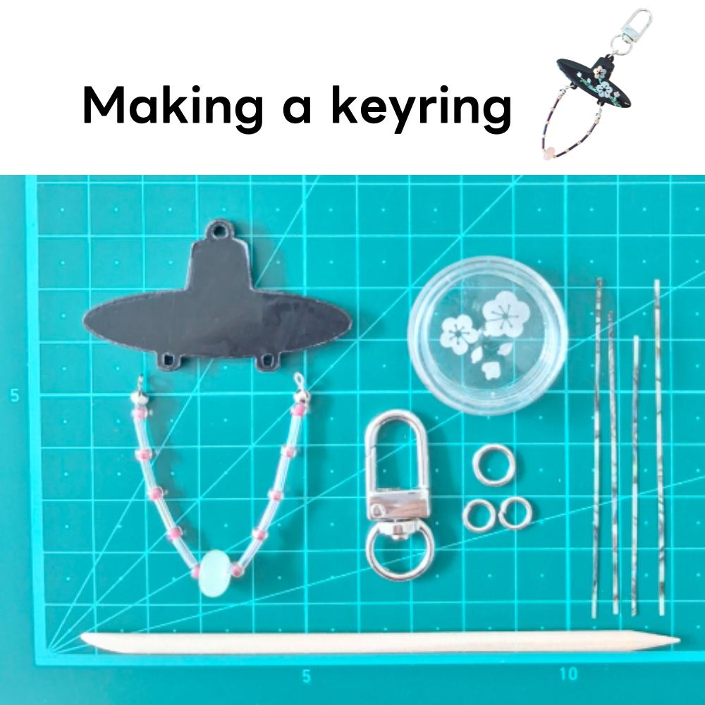 Najeon Chilgi Korean Gat Keyring DIY Kit, K-Goods, KPop Demon Hunters