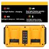 1.5m Dual Charging Fast Charger with 4 Types of Connectors for Dewei Electric Tools Compatible with 14.4-18V Lithium Battery
