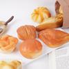 Simulation Soft Twist Croissant Slow Rebound Toy 1Pcs Fake Bread Squeeze Prop for Stress Relief Party Favor Home Decor Gift