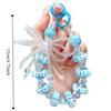 Anti-lost Bow Phone Case Lanyard Beaded Colorful Ball Beaded Phone Strap  Christmas Gifts