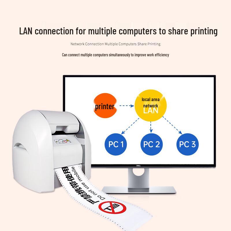 MAX CPM-100HG5C Color Label & Sticker Printer with Cutter