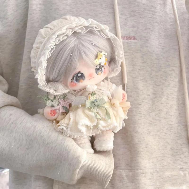 20cm Kawaii IDol Doll Anime Plush Star Dolls Stuffed Customization Figure Toys Cotton Baby Plushies Toys Fans Collection Gifts