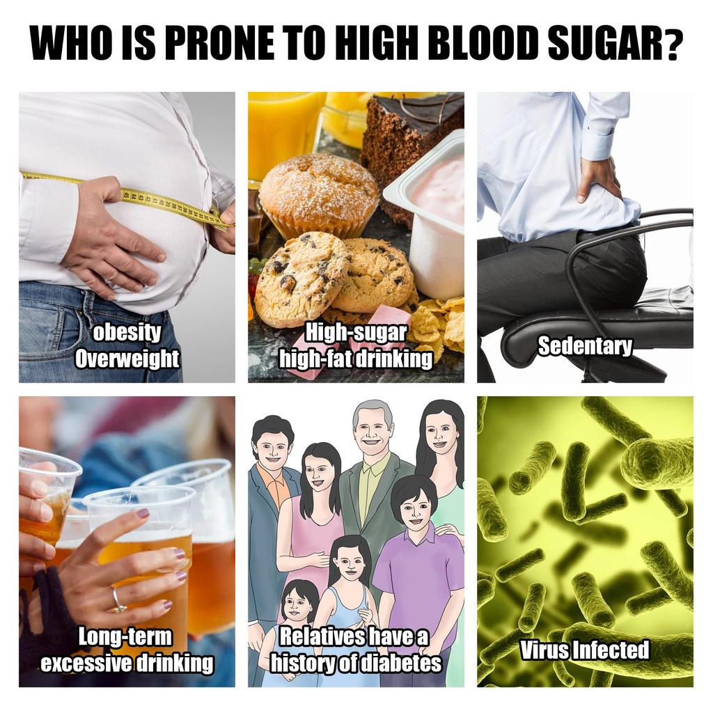 Sugar Relief Patch Body Care Patch for Middle-Aged and Elderly Individuals Relieves Thirst and Prevents High Blood Sugar Personal Health Care Patch