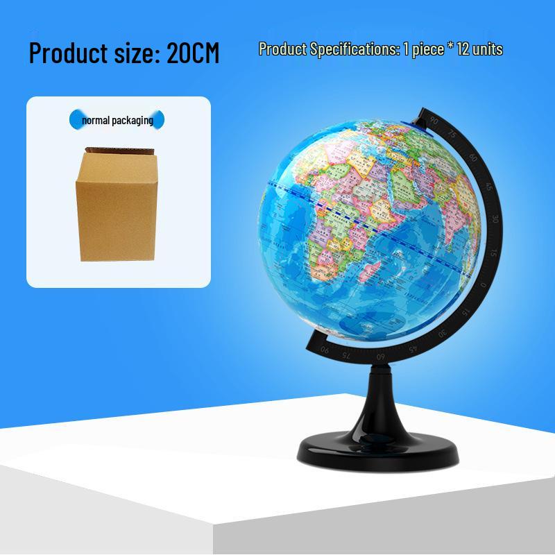 Large Globe for Students: Ideal for Primary, Junior High, and High School Geography Lessons