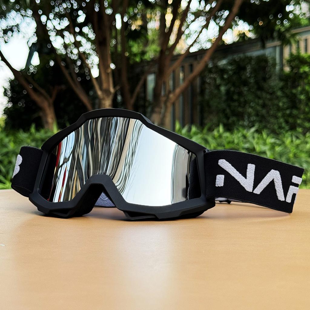 Motorcycle Windproof Glasses Off-road Goggles Motorcycle Goggles Adjustable Non-slip Silicone Elastic Band Outdoor Transportation