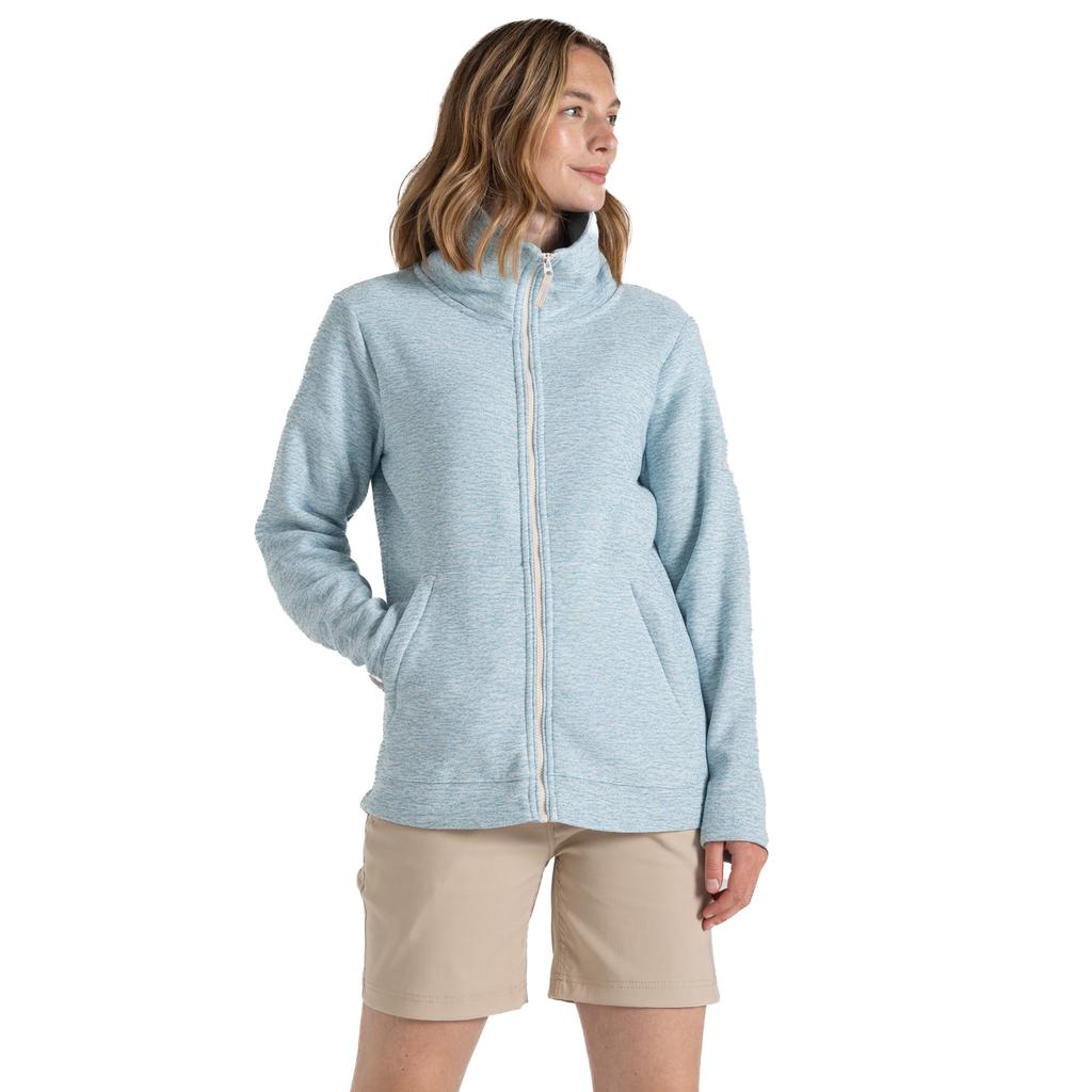 CRAGHOPPERS Damen Aio Fleecejacke mit durchgehendem Reißverschluss