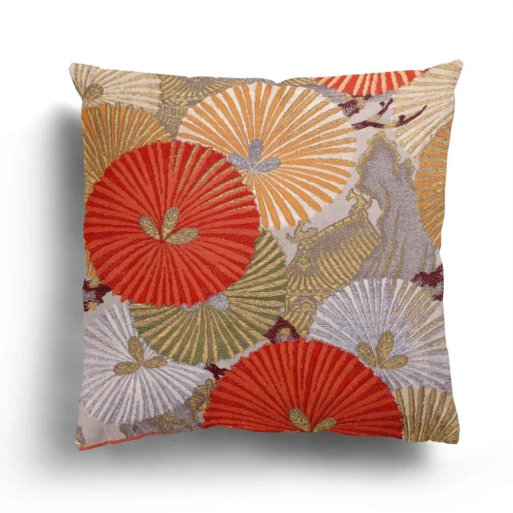 Retro Imitation Embroidery Totem Plush Pillowcase Sofa Cushion Cover Single  Four Seasons, 30x30cm