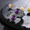 CopperRings Natural Amethyst Gemstone Rings for Women Wedding Bands Anniversary Gift Fine Jewelry