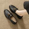 Women'S Vintage British Style Loafers Jk College Style Thick Sole Dress Women'S Shoes Elegant Casual Leather Shoes Zapatos Mujer