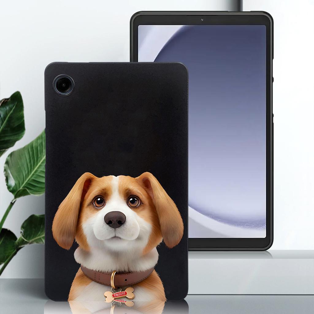 For Samsung Galaxy Tab A9 Case Pattern Printing Slim TPU Tablet Protective Cover