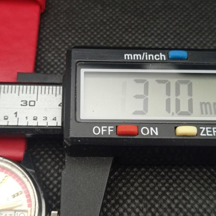 USED VINTAGE SEIKO 5 AUTO 6309A JAPAN MENS DAY/DATE SILVER WATCH 608g-a316369-9