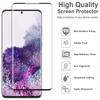 9H Tempered Glass Film For Samsung Galaxy S20 + 4Pcs HD Curved Four Sides Glue Screen Protector Glass
