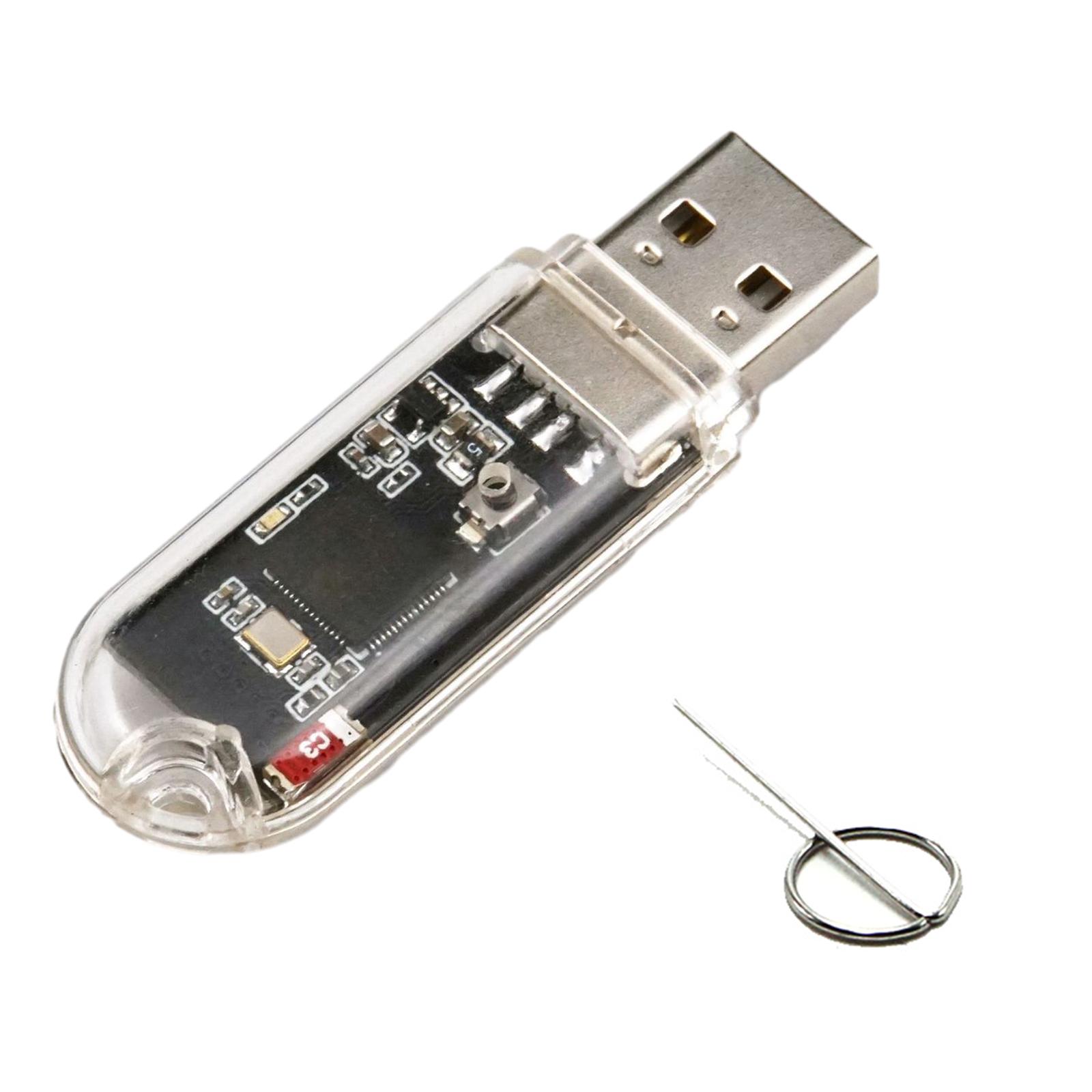 

Mini USB Dongle U-disk for P4 9.0 System Cracked Serial Port ESP32 USB Adapter ESP32 Wifi Modules