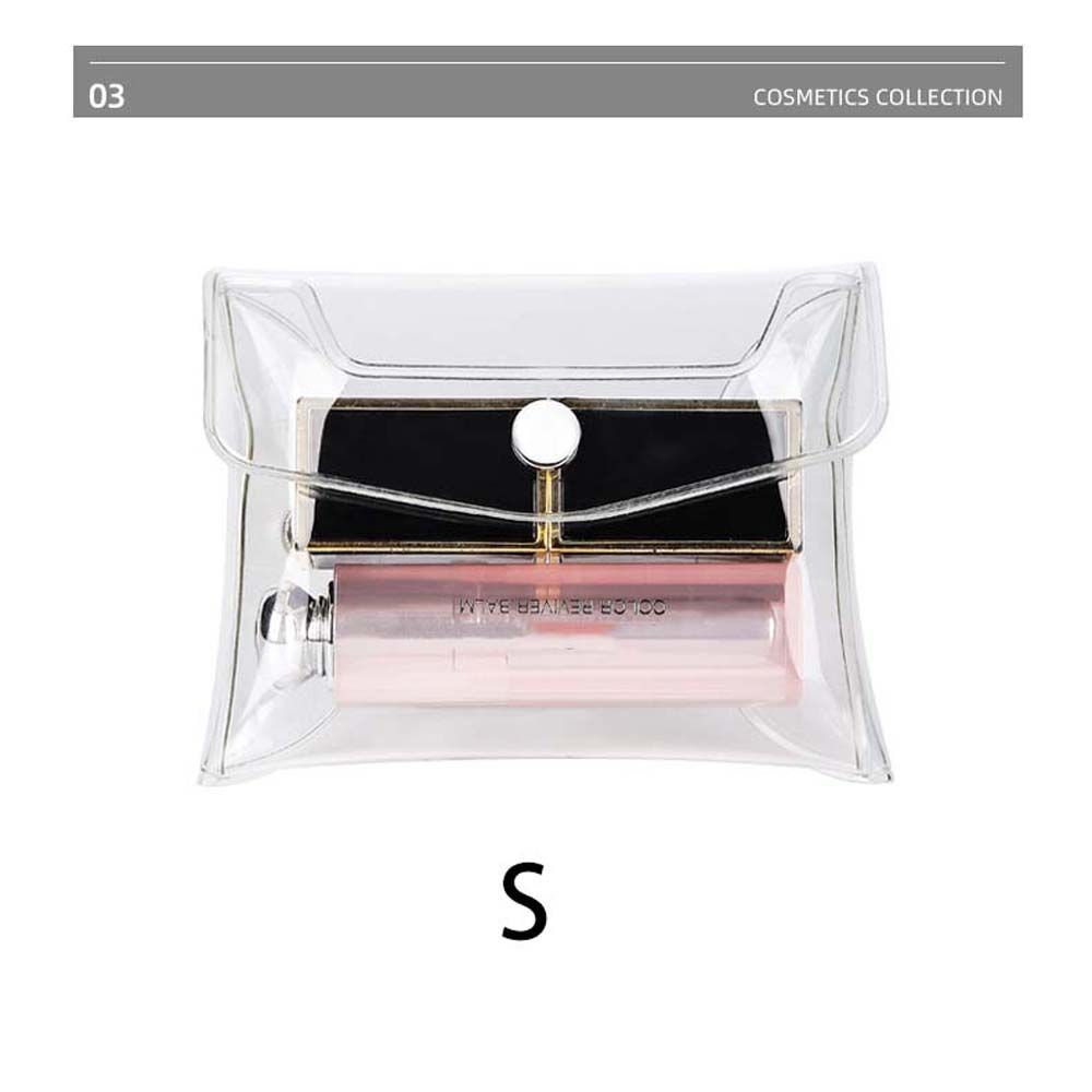 Case PVC Large Capacity Transparent Cosmetic Bag Storage Toiletry Bag Makeup Bags Cosmetic Cases