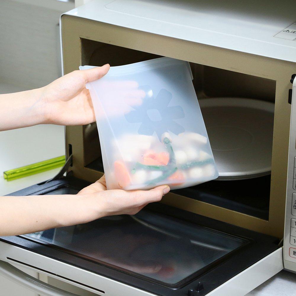 Fujisho Silicone Cooking Easy Cooking Bag with Recipes from a Culinary 1500ml H X W X Microwave and Dishwasher Food Storage Felio Bag, Expert,