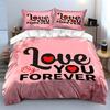Love You Forever Bedding Set Bedding Duvet Cover Set Duvet Cover Pillowcases (1 * Duvet Cover 2 * Pillowcases, without duvet insert)