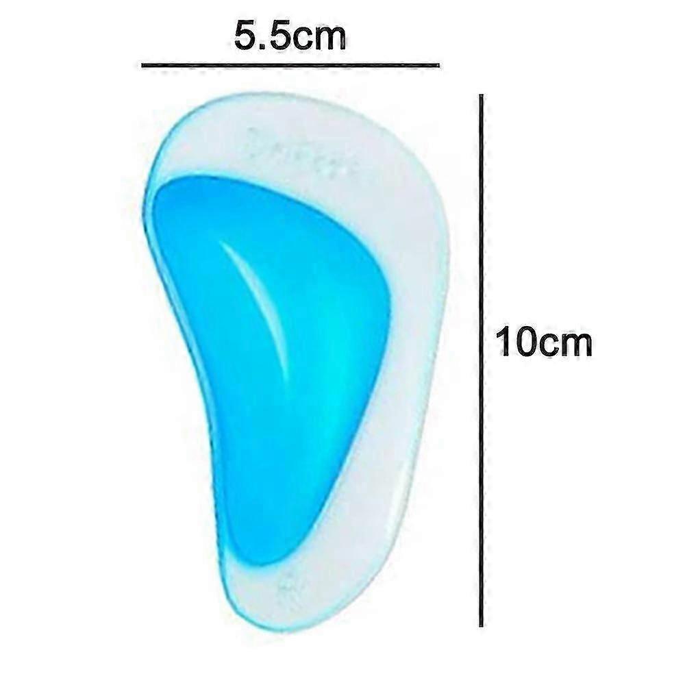 Plantar Fasciitis Arch Support Shoe Insoles 3 Pairs, Thicken Gel Arch