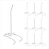 10Pcs Versatile Pegboard Hooks Grid Wall Mesh Retail Display Shop Peg Goods Shelf Minimalist Panel Pegboard Hooks
