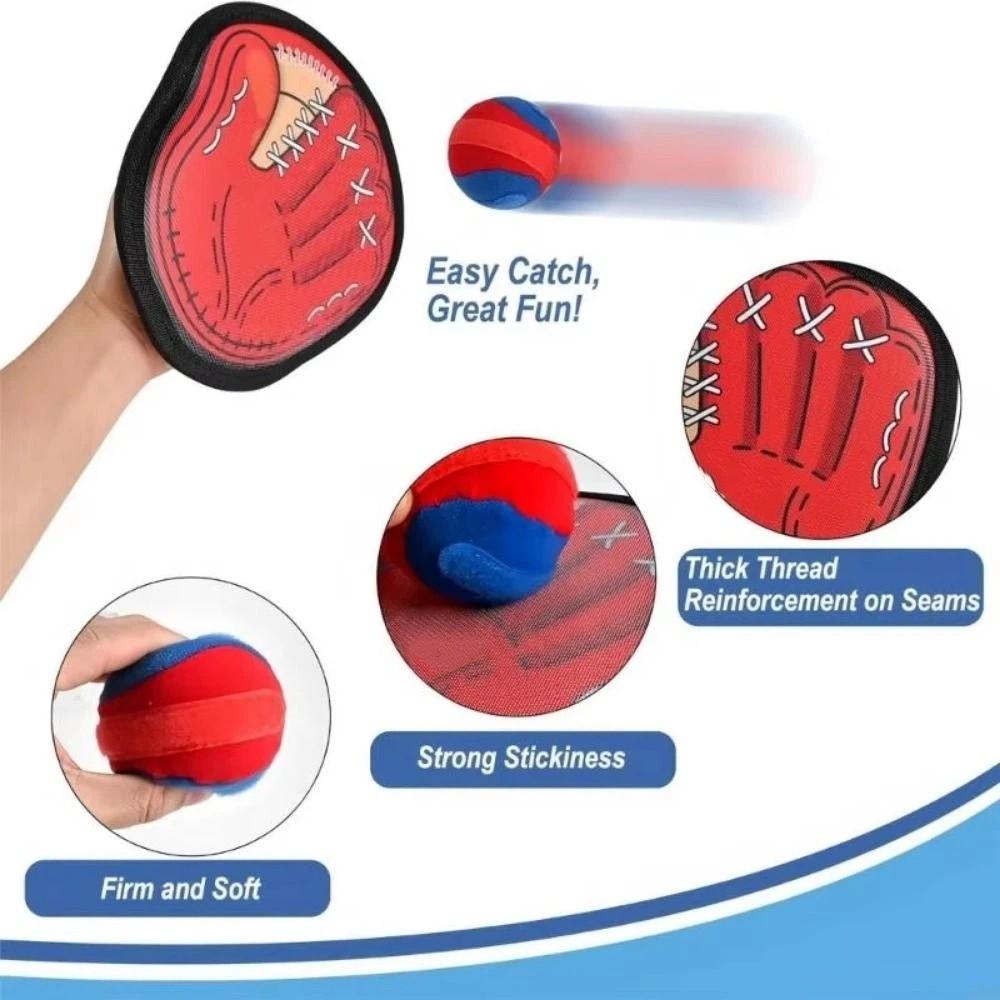 Colorful Catching Ball Game Toy Creative Parent-Child Interactive Toy Camping Sports