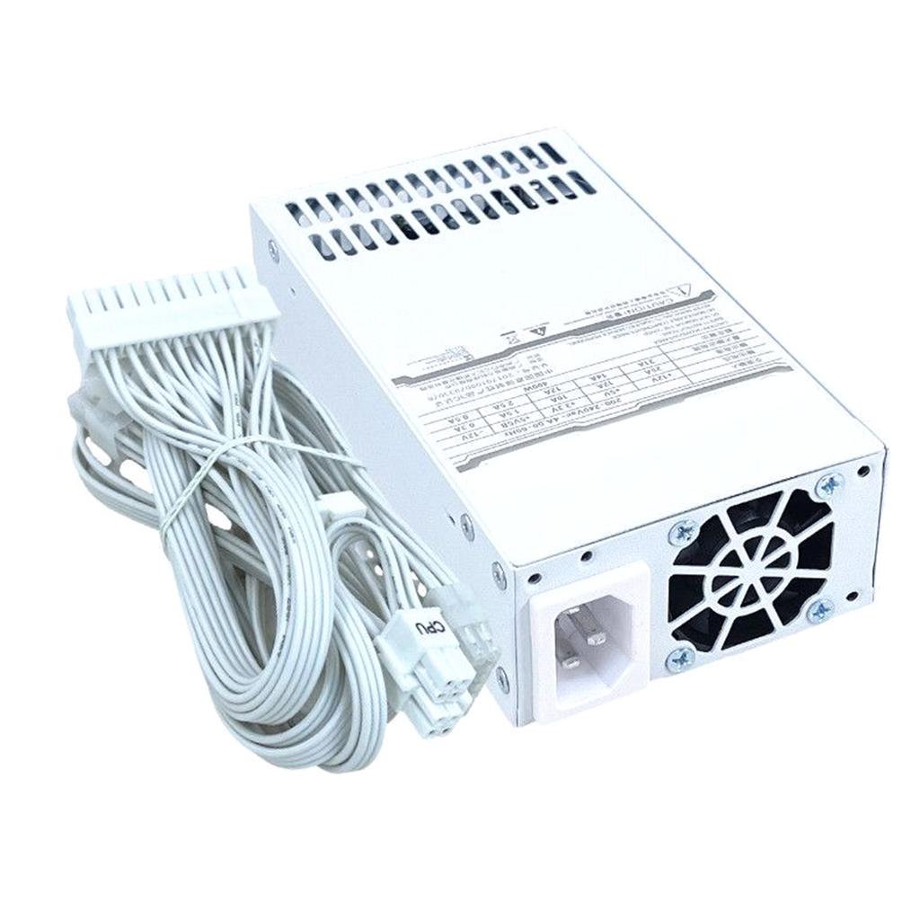 400W Modular Full Module Small 1U Power Supply for Computer 1U FLEX Module Low Noise White