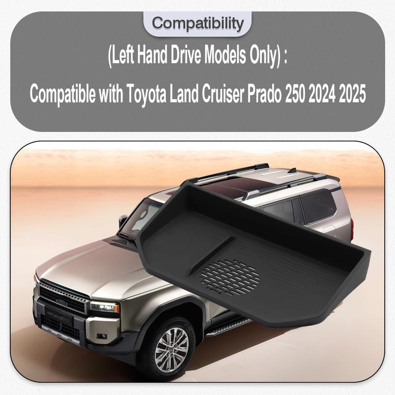 Für Toyota Land Cruiser 2024 2025 Armaturenbrett Ablagefach Auto Innenzubehör Zentraler Steuerbildschirm Hinteres Ablagepolster