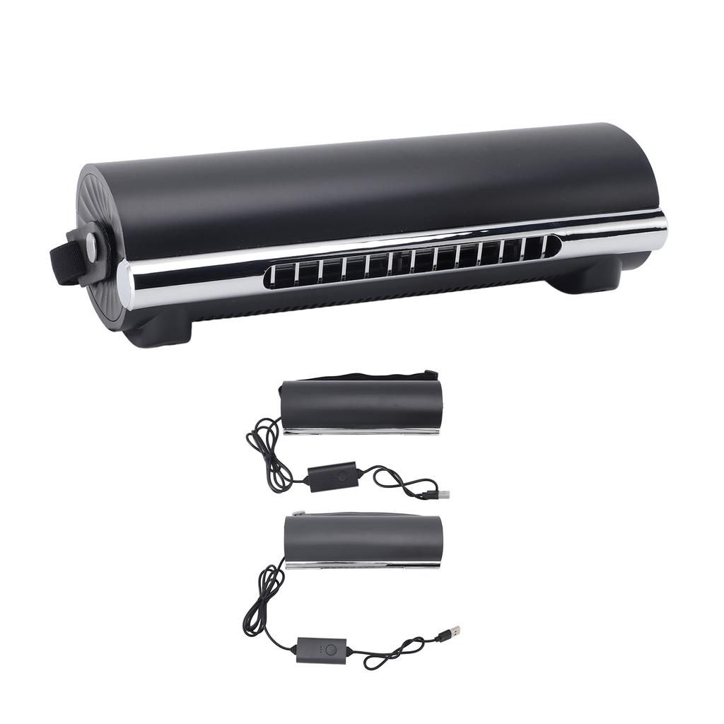 USB Car Seat Fan 3 Wind Speeds Powerful Recirculating  Low Noise Car Cooling Fan for Backseat SUV