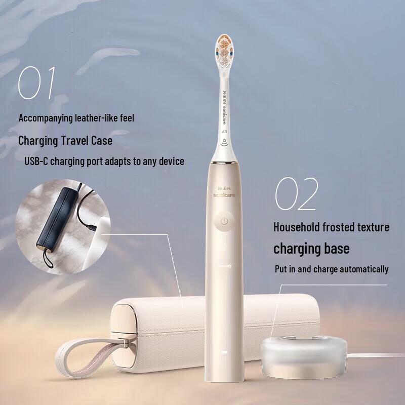 

Philips DiamondClean 9 Series AI Sonic Electric Toothbrush