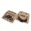 1pc Trunk Tail Cover Bottom Plate Mat Floor Carpet Handle Auto Accessories For BMW 2002-2019 E70 X5 E71 E60 F15 F16 Spare Tire Cover Lock E71 X6