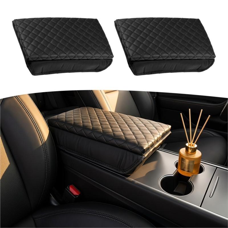 For Tesla Model 3 Highland Car Armrest Cushion Rest Arms Pad 2024 2025 Console Box Supports Arm Auto Accessories Protector