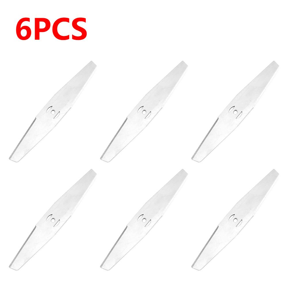 1-10PCS Metal Grass Trimmer Blade 20cm Lawn Mower Saw Blade Grass Brush Cutter Replacement Blade Garden Power Tool Accessories