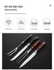 Stainless Steel Outdoor Teppanyaki BBQ Knife and Fork Set for Kitchen and Cooking