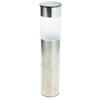 TG45633 SOLAR GARDEN LAMP LED LAMP HIT ON POST SOLAR GROUND INOX silver