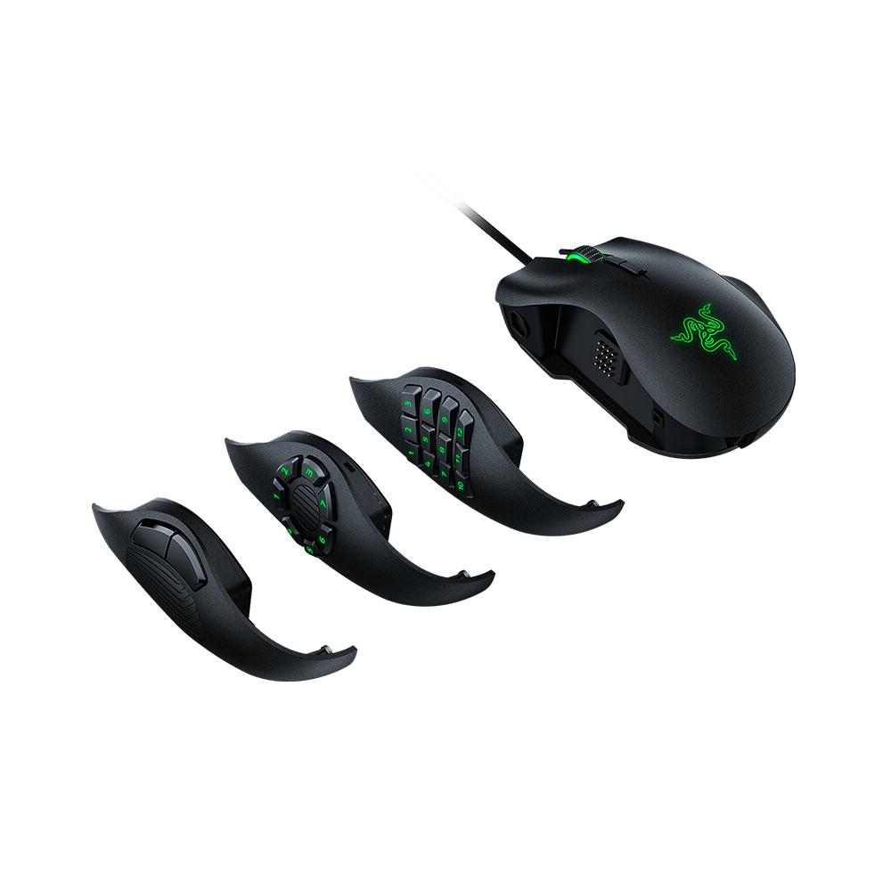 Razer Naga Trinity Gaming Mouse Wired Mice 16,000 DPI Optical Sensor Chroma RGB Lighting