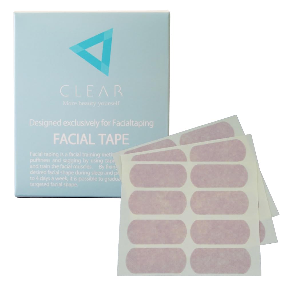 

M-тейп для лица и лба (160 листов, примерно. 2-месячный запас) подбородок, линия,