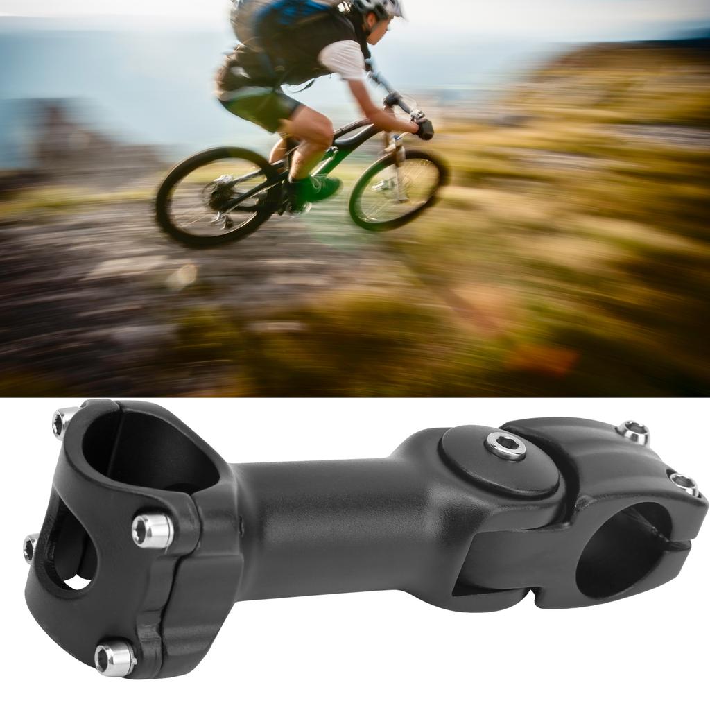 31,8x30mm Fahrrad Winkelverstellbarer Lenkervorbau Riser Aluminiumlegierung Robustes Hohlkörperdesign
