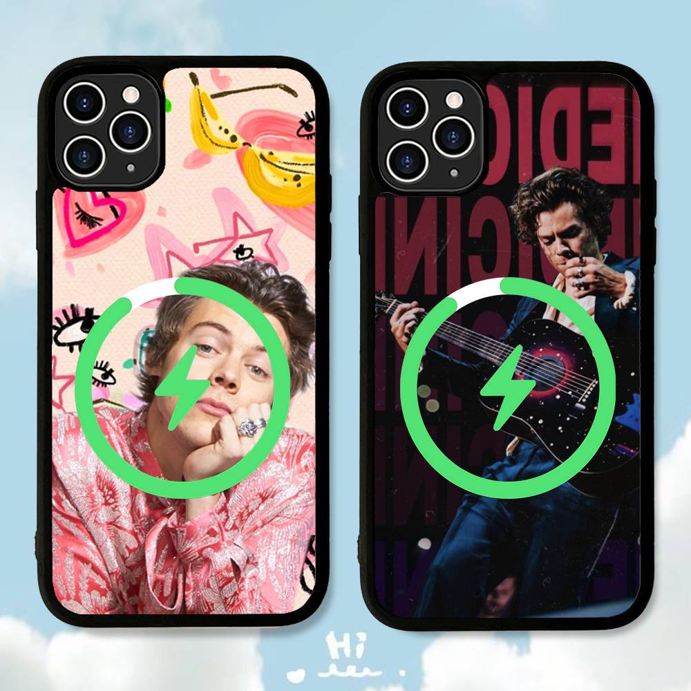 Pop Singer Harry Styles Magnetic Case For IPhone 17 16 14 13 12 11 15 Pro Max Plus Wireless Charge Phone Cover