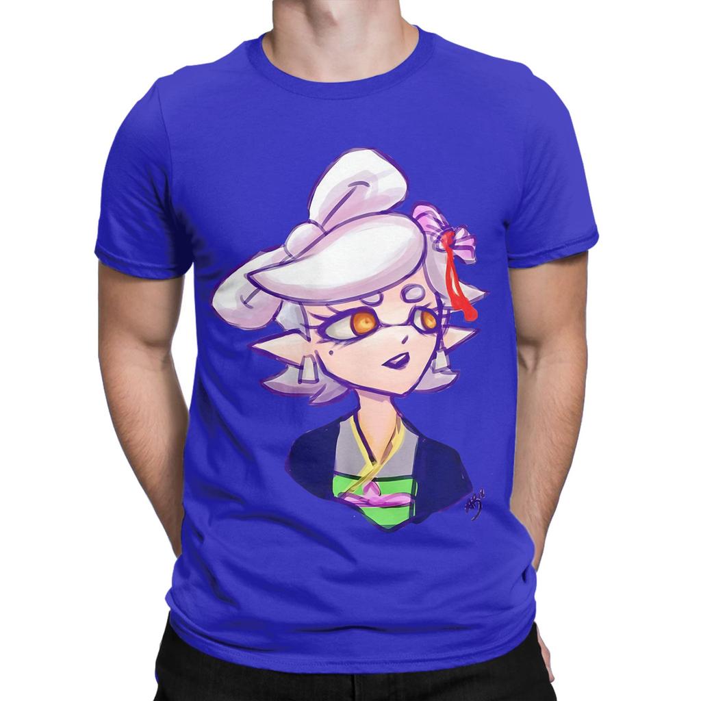 Marie Novelty Graphic 100 Cotton Tshirt Squid Sisters Tops Tees For Unisex