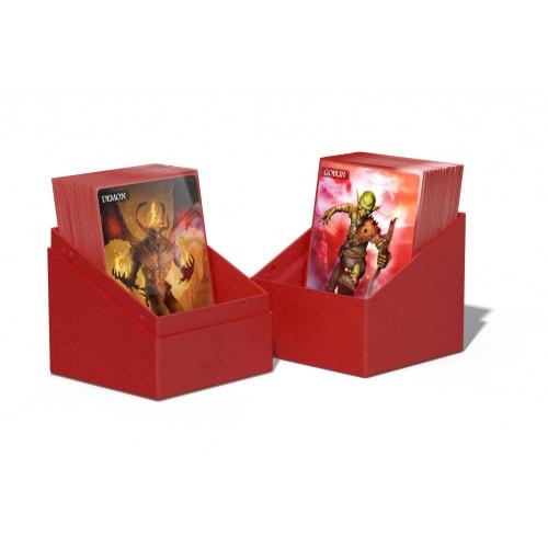 Ultimate Guard Boulder Deck Case 100+ Return To Earth Standard Size Red (UGD-011141-001-00)